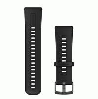 Quick Release Bands (24 mm) - VENU X1 BLACK SILICONE BAND - 010-13907-00 - Garmin